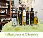 Kaltgepresste Olivenoele